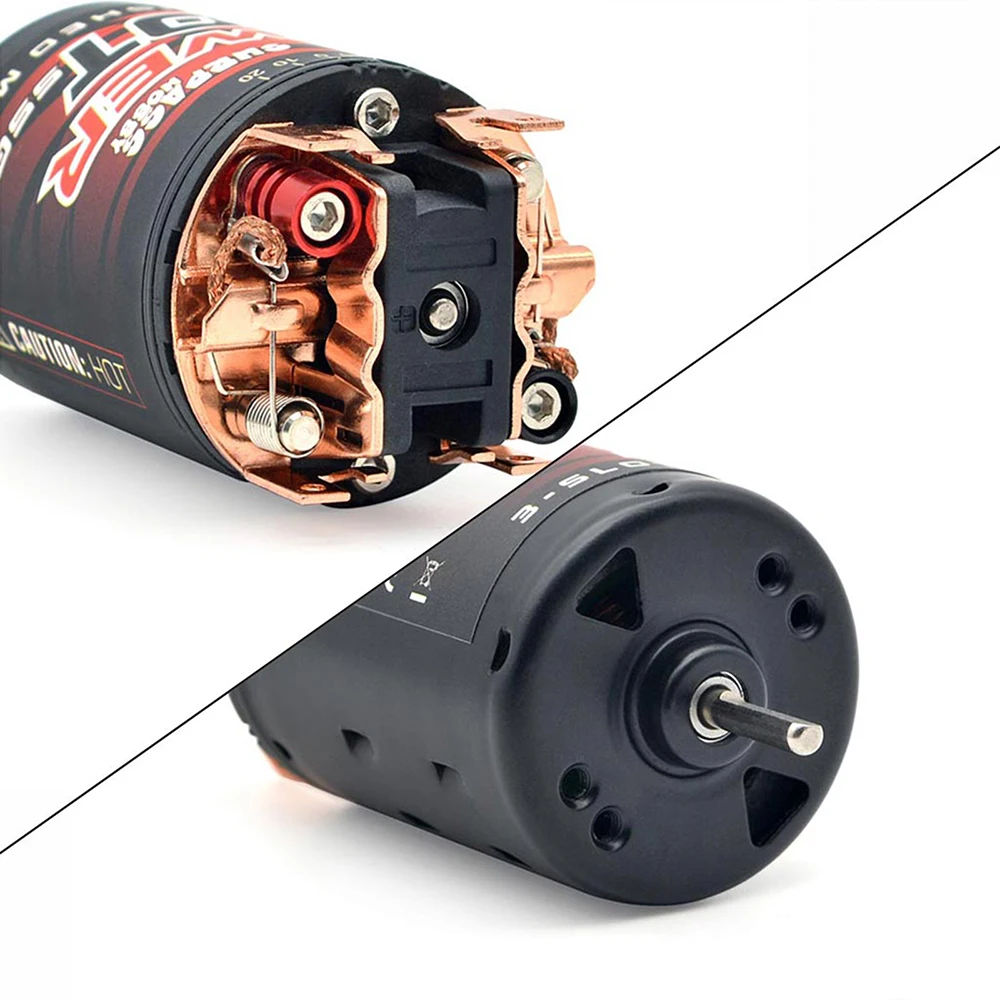 SURPASS HOBBY-Motor cepillado de 5 ranuras, 3 solt 540/550, 12T, 16T, 21T, 27T, 35T, 45T, para HSP, HPI, Wltoys, Kyosho, TRAXXAS, coche teledirigido 1/10-3
