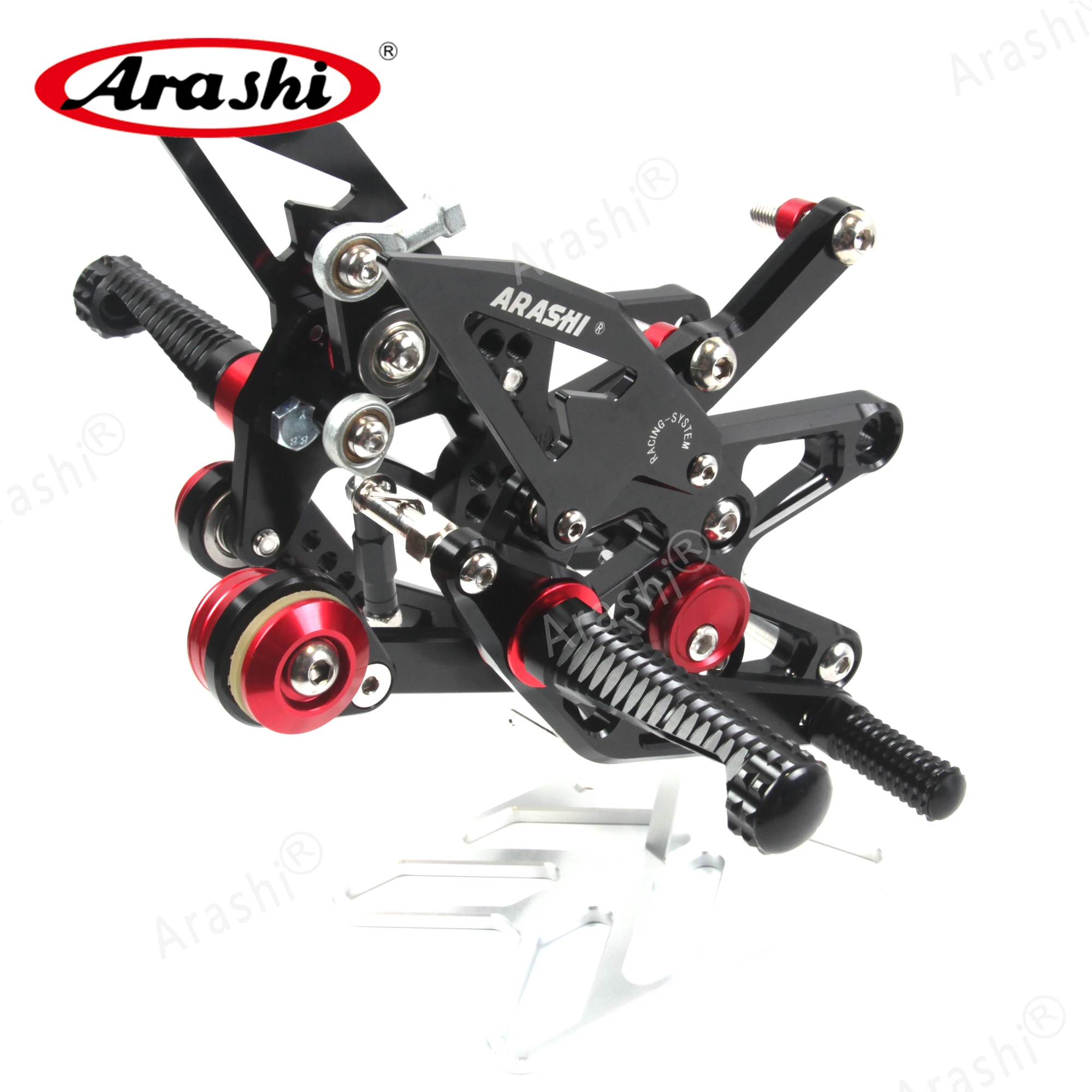 Arashi 1 Набор для TRIUMPH DAYTONA 675 675R 2013 CNC Регулируемые подножки Rider Rearset
