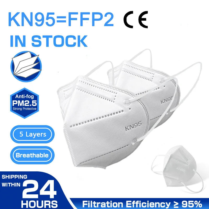 

kn95reutilizable mascarillas fpp2 masque blanc mascarillas ffp2 homologadas hygienic safe protection face mask ffpp2 mascarillas