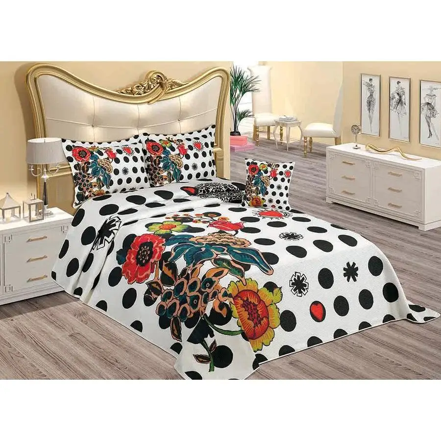 

Eem Home Rose Point Double Bed Cover