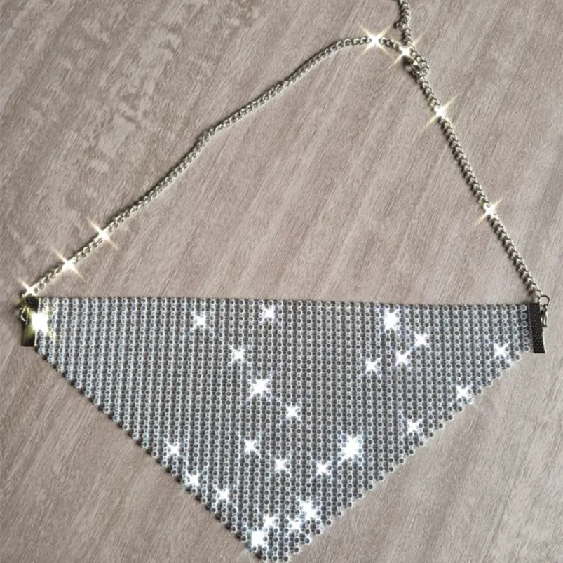 Лидер продаж женские маски бижутерия маска для лица сетчатая блестящая Алмазная