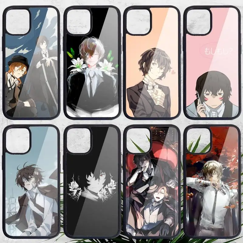 

Bungo Stray Dog Anime Phone Case PC for iPhone 11 12 pro XS MAX 8 7 6 6S Plus X 5S SE 2020 XR