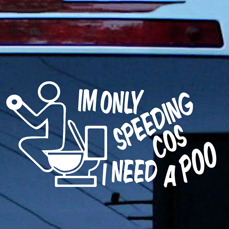Автомобильный Стайлинг I am Only Speed Cos мне нужен Poo дрейф JdM 4x4 мотоциклетные
