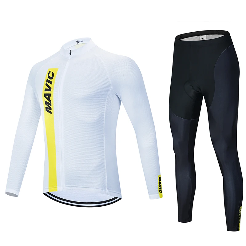 Mavic 2019 осенняя и зимняя одежда для велоспорта Мужская Флисовая с длинными