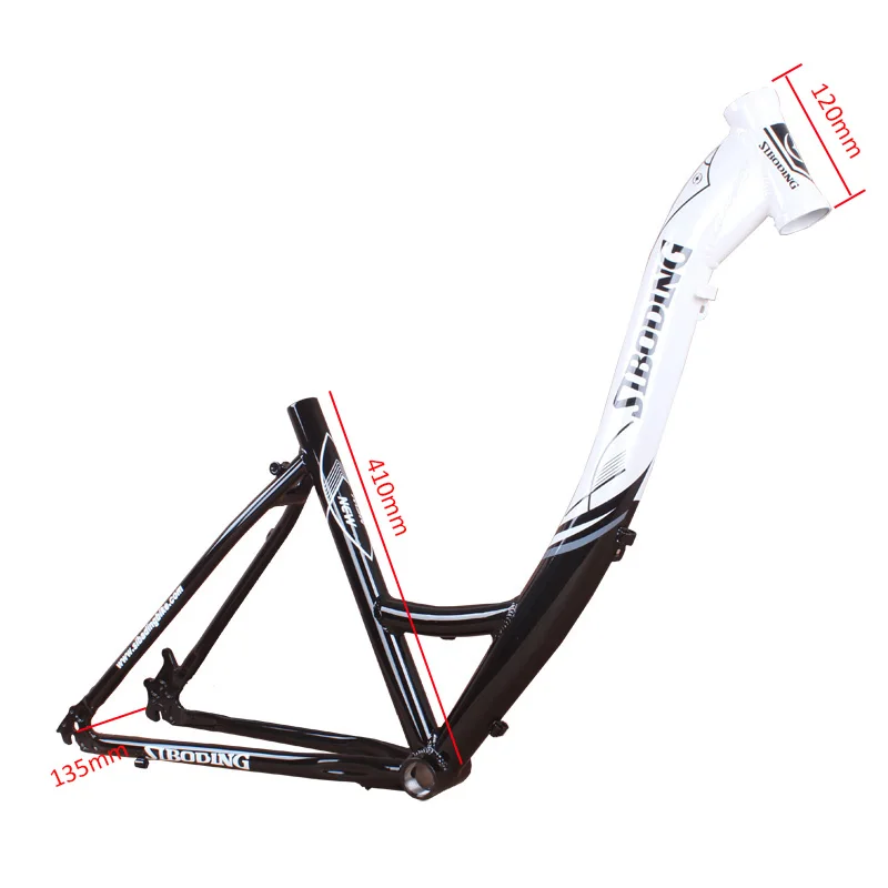 26er 700c Женщины Велосипед Frameset Сплав Алюминия Низкая Верхняя Трубка Путешествия Велосипедов Рамка Дискового Тормоза Части Горного Велосипеда