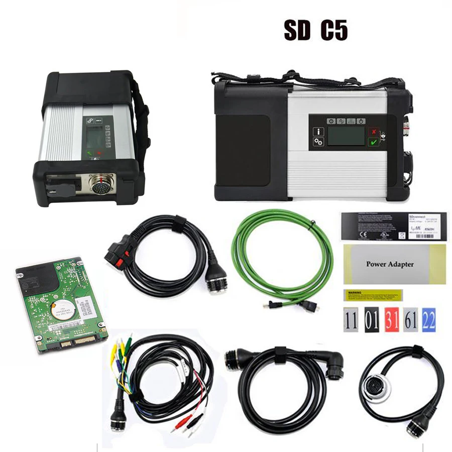 Диагностический инструмент Super MB star c5 sd connect Wifi Диагностика SD C5 Беспроводная