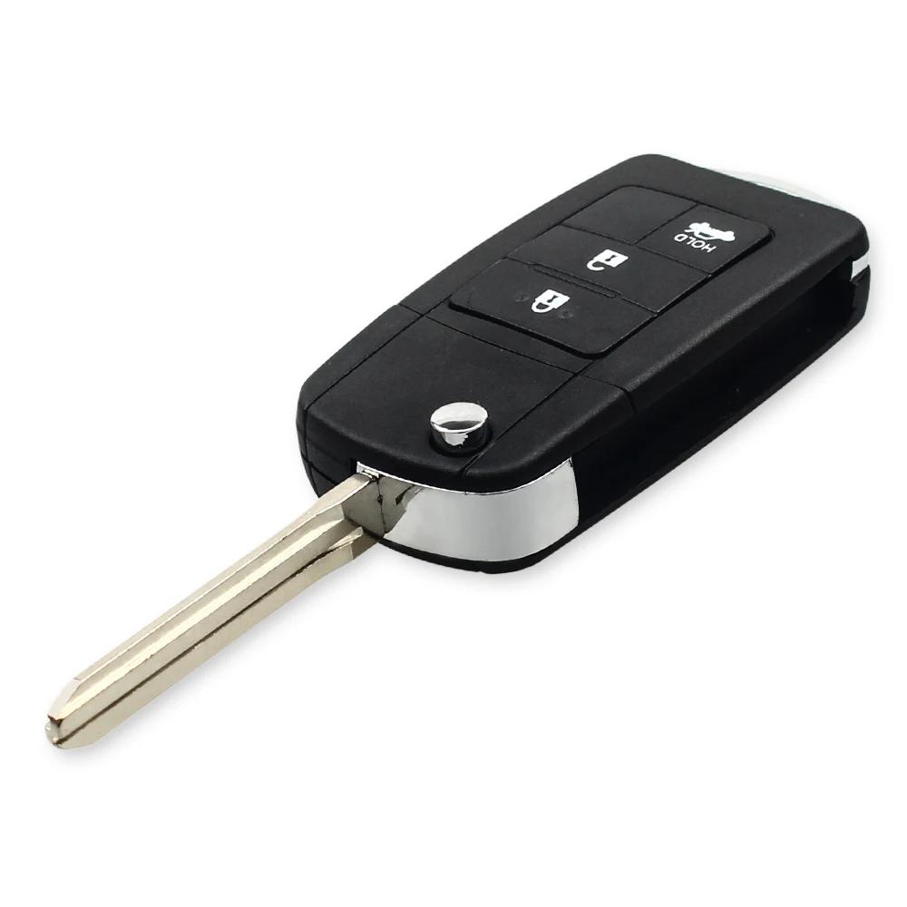KEYYOU для Toyota CAMRY Corolla Tundra Pruis с TOY43 Blade 2/3/4 кнопки Замена