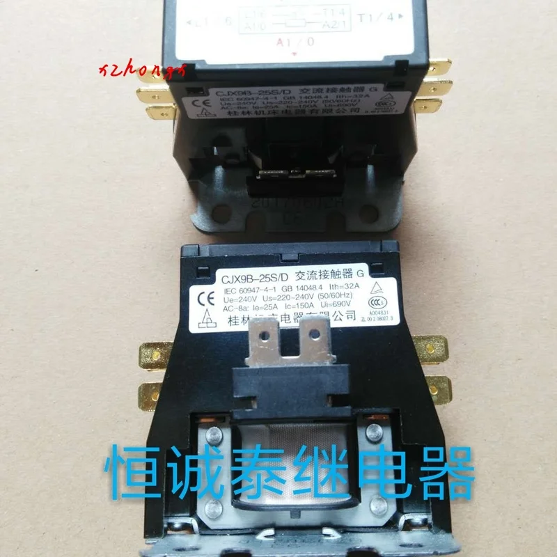 

CJX9B-25S/D Guilin machine tool AC contactor 220V25A
