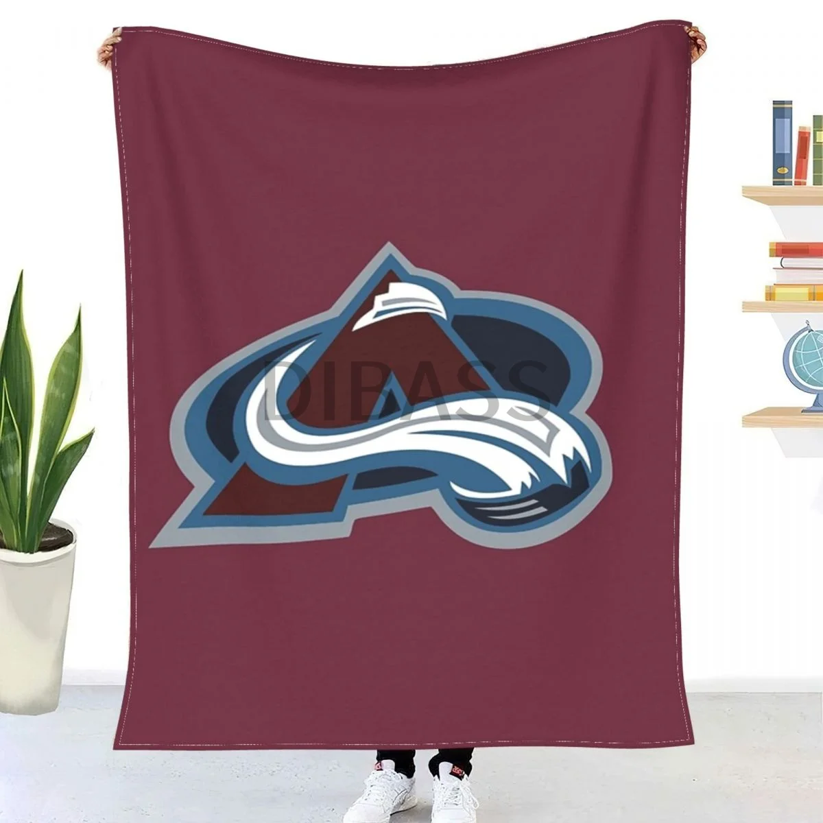 

Avalanche-colorado Comforter 3D Printed Flannel Throw Blanket