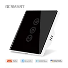 Tuya Smart Life Wi-Fi черный занавес выключатель для защиты от солнца алюминиевые окна жалюзи затвора, Поддержка Google Home, Alexa Голосовое управление Управление