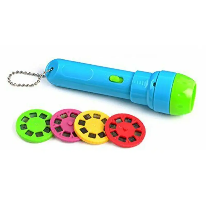 

Baby Sleep Story Flashlight Projection Lamp Toy with 4 Stories for Children Educational Toys Night Light Birthday Gifts
