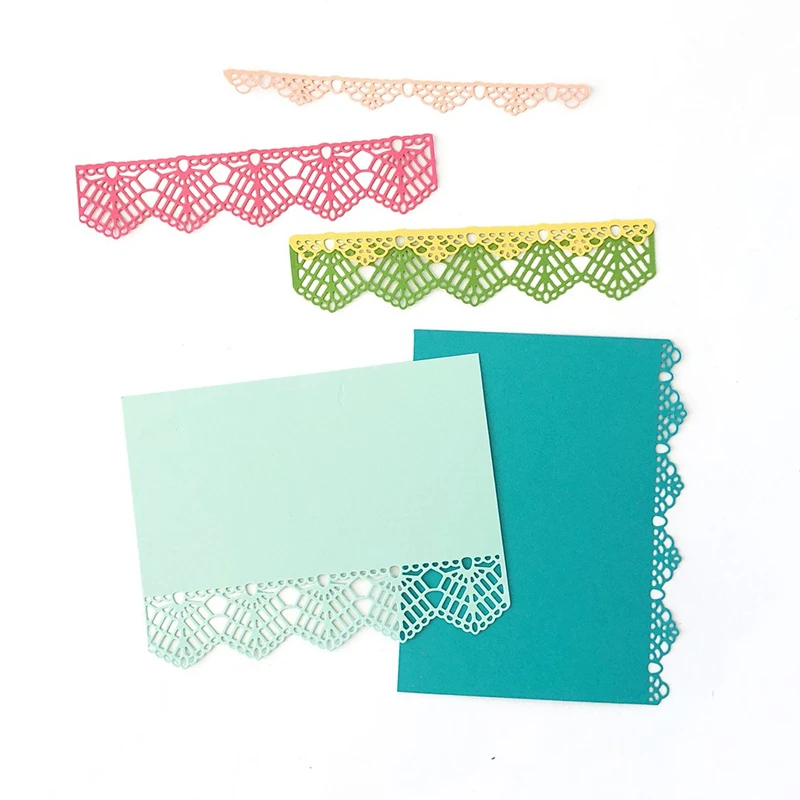 

New Corrugated Openwork Card Lace Metal Cutting Die and Stamps Scrapbooking Background Diy Decoration Craft Engraving Stenci