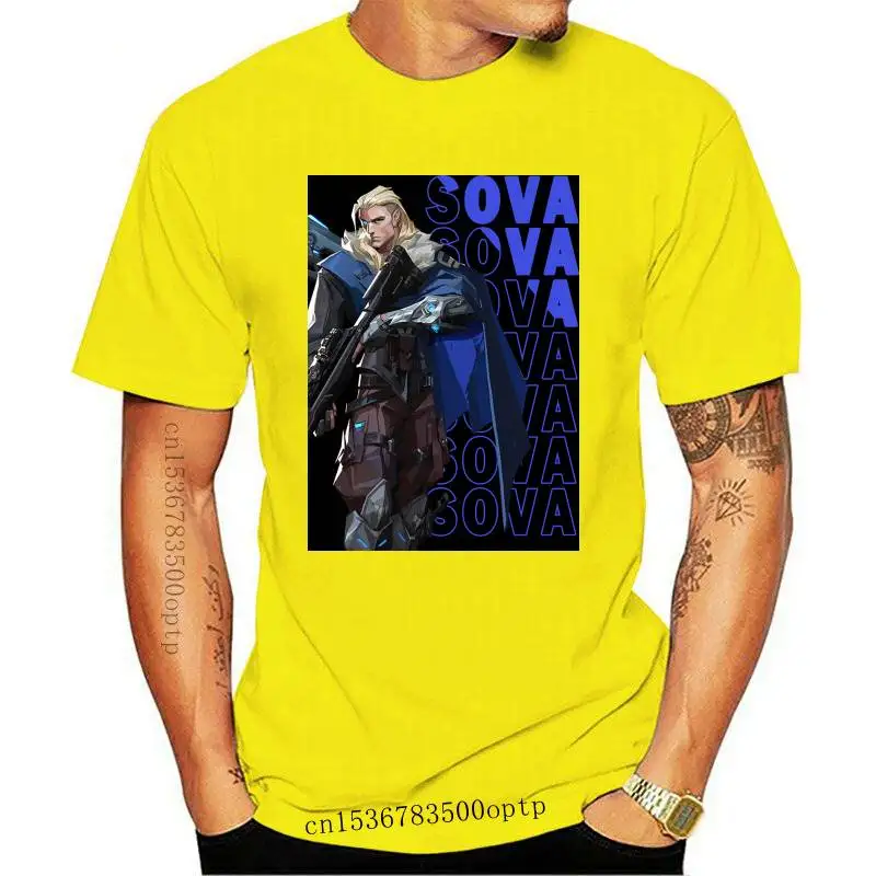 

New Sova Valorant Classic Tshirt DMN T-Shirt Black