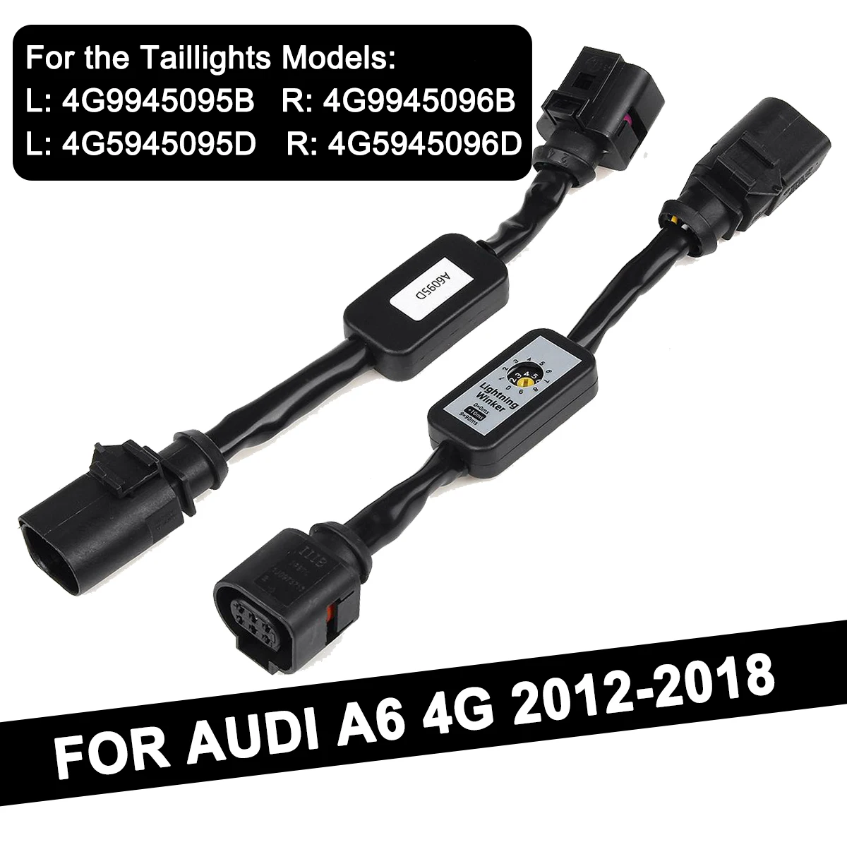 

2 шт., светодиодные индикаторы поворота для Audi A6 4G 2012-2018