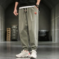 trendy menswear 2021 autumn new korean trendy casual pants mens fashion loose overalls legged student pants