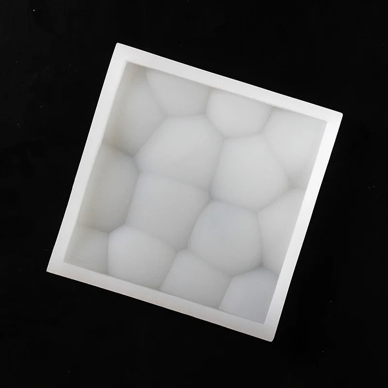 Силиконовая форма квадратный цемент бетон для настенных панелей 3D облицовка