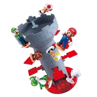 latest model interesting decompression mario luigi balance tower educational parent child interactive toy for childre gift anime