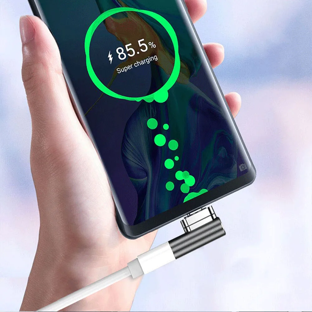 Магнитный адаптер USB C для MacBook PD быстрая зарядка 20-контактный разъем типа 40 Мбит/с