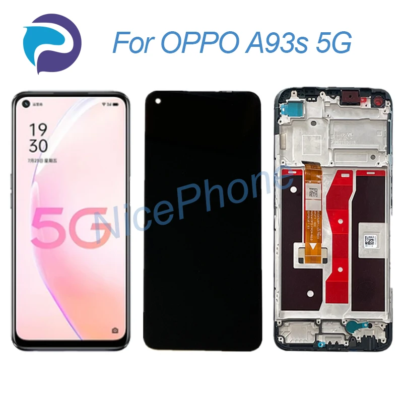 

for OPPO A93s 5G LCD Screen + Touch Digitizer Display 2400*1080 PFGM00 OPPO A93s 5G LCD Screen Display
