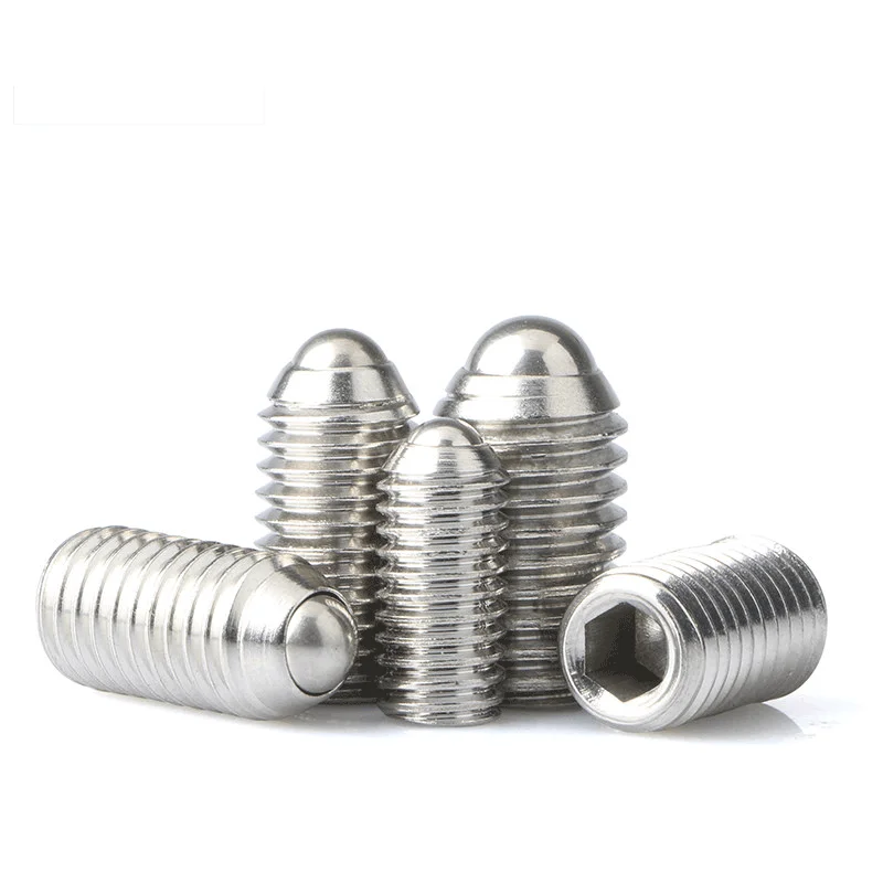 Нержавеющая сталь Шестигранная розетка пружинный набор плунжеров с шариком винт