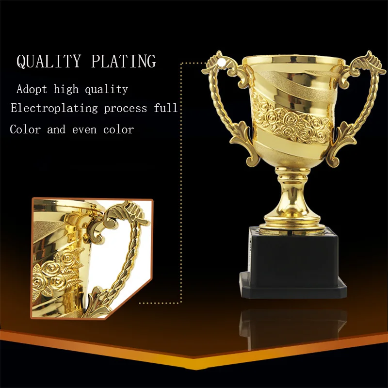 Пользовательские мини золотые награды трофей дети позолоченный Кубок Дети