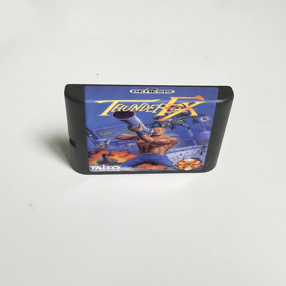 

Thunder Fox - 16 Bit MD Game Card for Sega Megadrive Genesis Video Game Console Cartridge