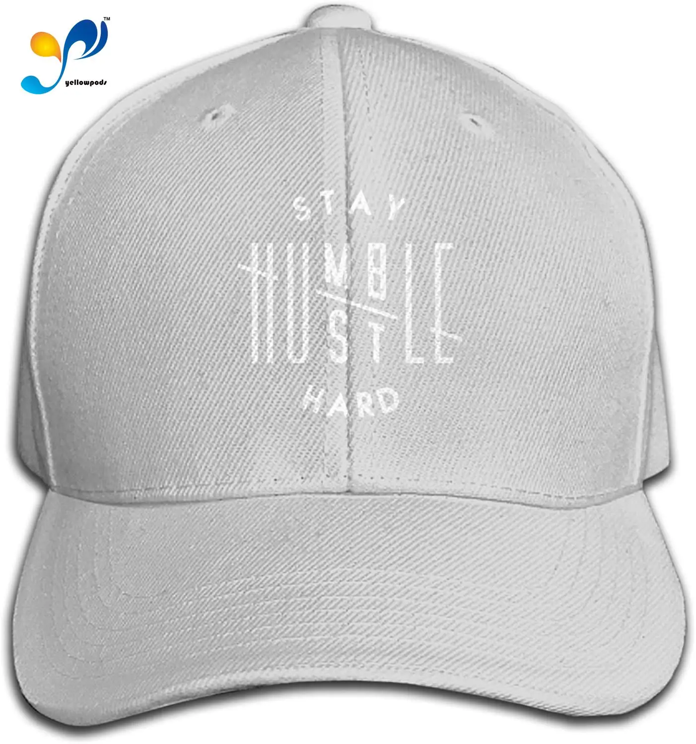 

Stay Humble, Hustle Hard Classic Baseball Cap Dad Hat Adjustable Size Sandwich Cap