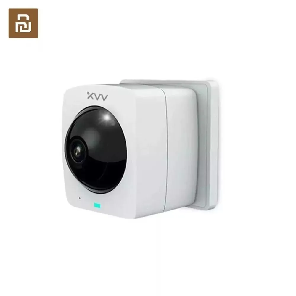 

Новая умная панорамная IP-камера Youpin XiaoVV HD 1080P 360 ° с панорамным ИИ гуманоидным обнаружением, ночная версия
