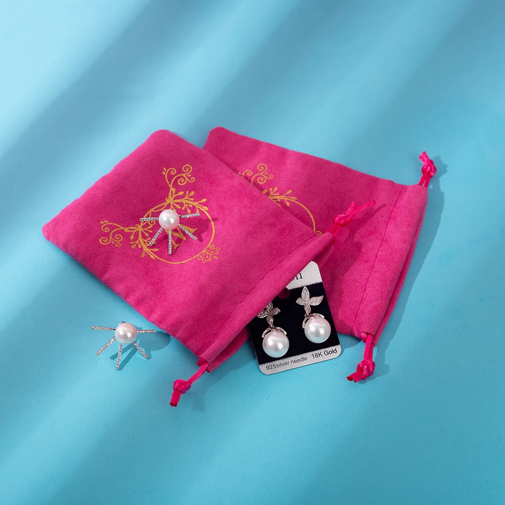 

Новый Подарочный мешок ювелирные изделия шнурок Упаковка мешочки для рождества Хэллоуин вечерние свадебные украшения серьги ожерелье хра...