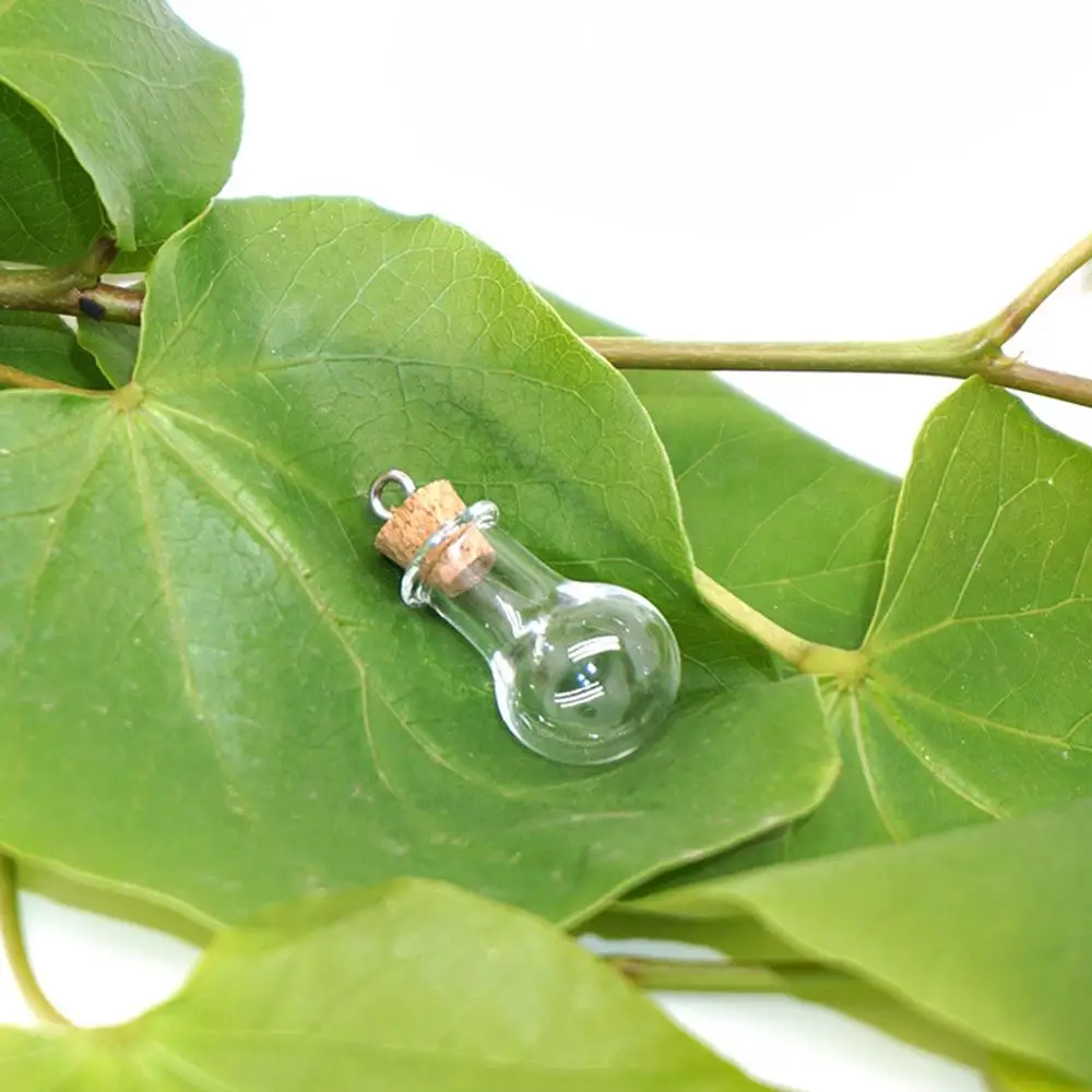 10Pcs 2.4x2cm 1.5ml Цена мини, из прозрачного стекла бутылки Флаконы пустой образец банки с пробкой сообщение флакон свадьбы желаний бутылка, Лидер продаж - Цвет: 10Pcs 2.4x2cm 1.5ml