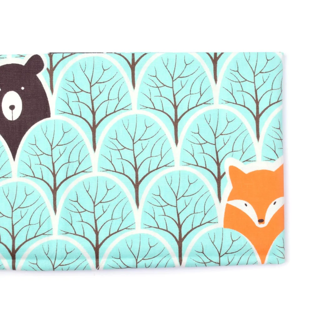 DIY 1 шт./лот светильник зеленая саржевая скатерть с рисунком животных вышитая