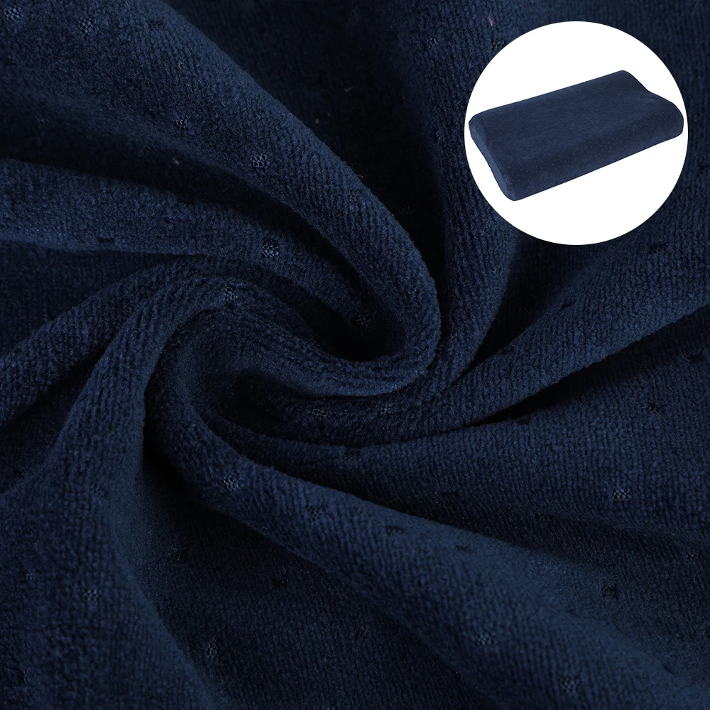 pillow case-B Ортопедическая подушка из пены с эффектом памяти, латексная подушка для шеи, мягкая подушка для медленного отскока, массажер для шейного отдела, забота о здоровье - Цвет: pillow case-B