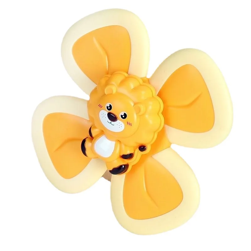 

Sucker Rotating Music Flower Spinning Top Baby Bathing Dinette Suction Cup Fidget Spinner Metal Stress Relief Toys for Adults