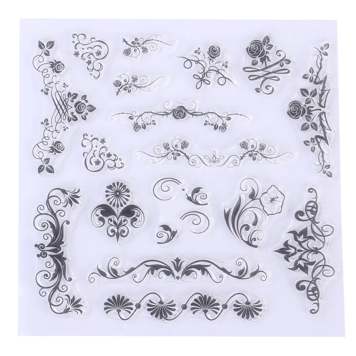 Самодельные креативные прозрачные штампы для скрапбукинга ручной работы