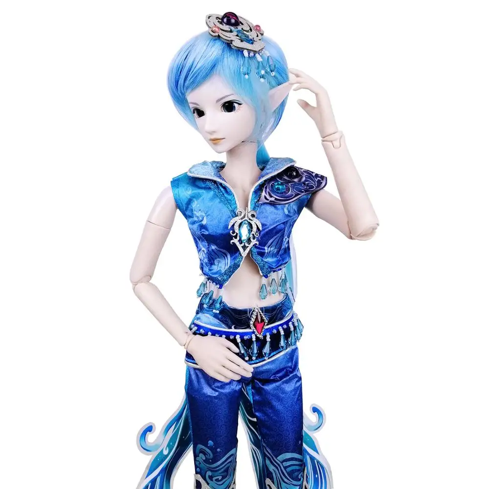 EVA BJD 2" 1/3 BJD кукла Poseidon Мужской 60 см 19 шарнирных кукол водный принц Большая фигурка игрушка подарок кукла для мальчика DA001-45