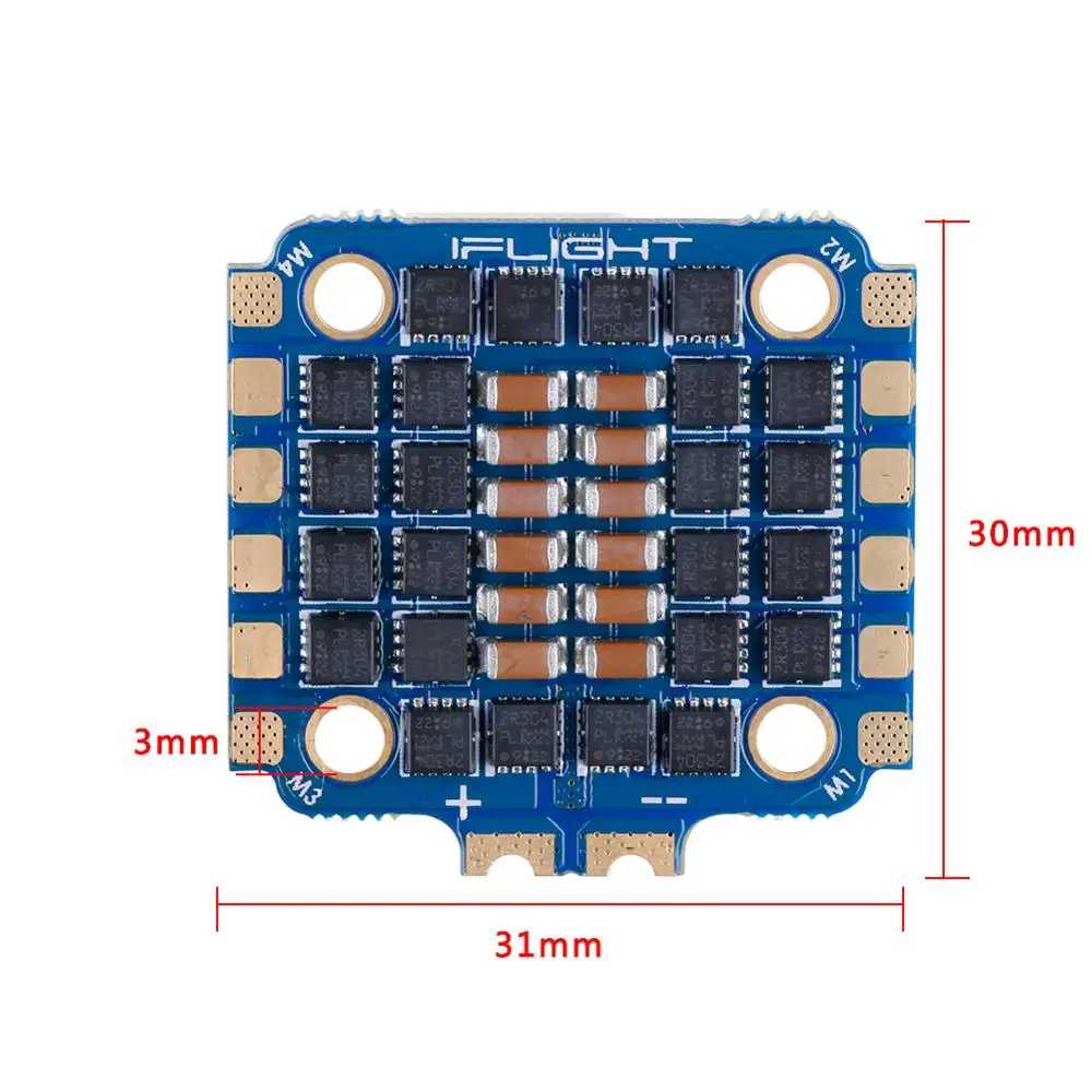 SucceX мини 40A 2 6S 4 в 1 ESC с 20x20 мм Монтажное отверстие поддерживает Dshot1200/Proshot/Oneshot/Multishot