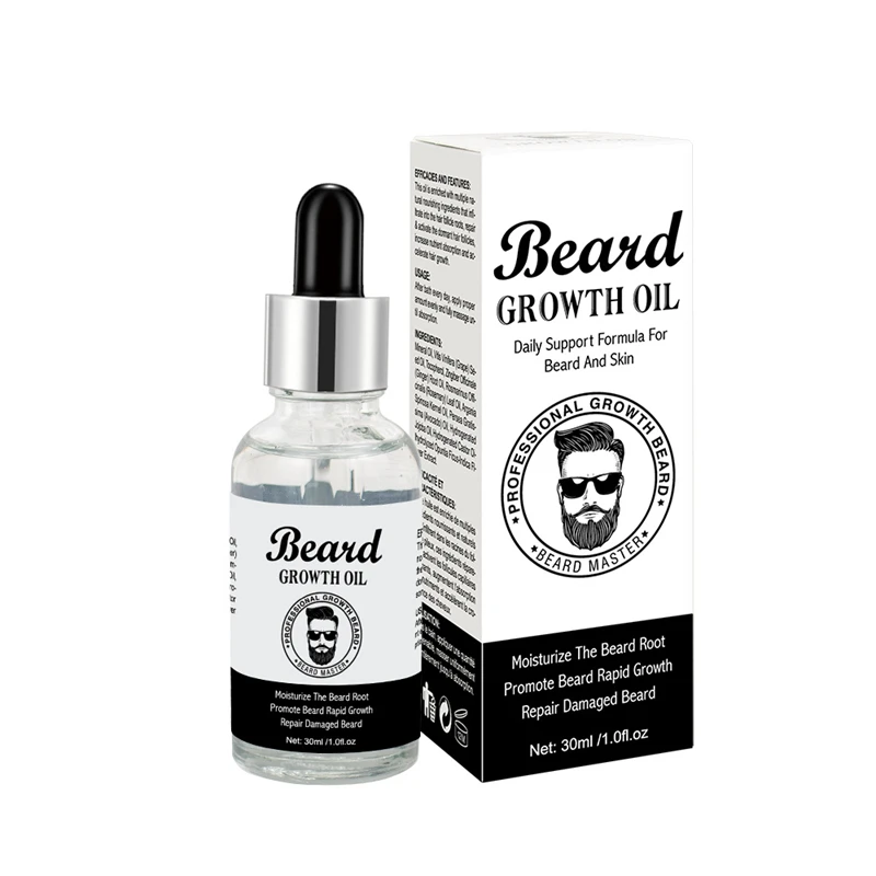 

30ML Beard Oil Wax Balm Hair Loss Products Leave-In Conditioner for Groomed Beard Growth Health Care Tools