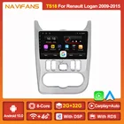 Автомагнитола 2DIN, DSP RDS 6 +, 128G, Android 11, для Renault Logan 1, Sandero, Lada Lergus, largus, Dacia, Duster 2010-2017