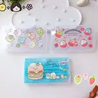 Милый одноразовый контейнер для хранения маски с мультяшным животным, пылезащитный влагостойкий контейнер, портативный органайзер для ювелирных изделий