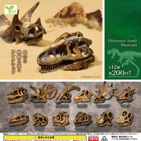 japanese yell capsule toys gashapon triceratops skeleton decoration tyrannosaurus illustrations dinosaur fossil museum