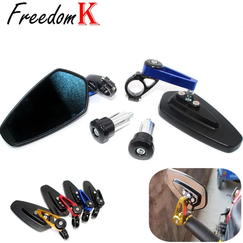 Для Triumph SPEED TRIPLE 675 STREET R DAYTONA /R мотоцикл 22 мм 7/8 &quotручка бар ручки КОНЕЦ ЗАДНЕГО вида