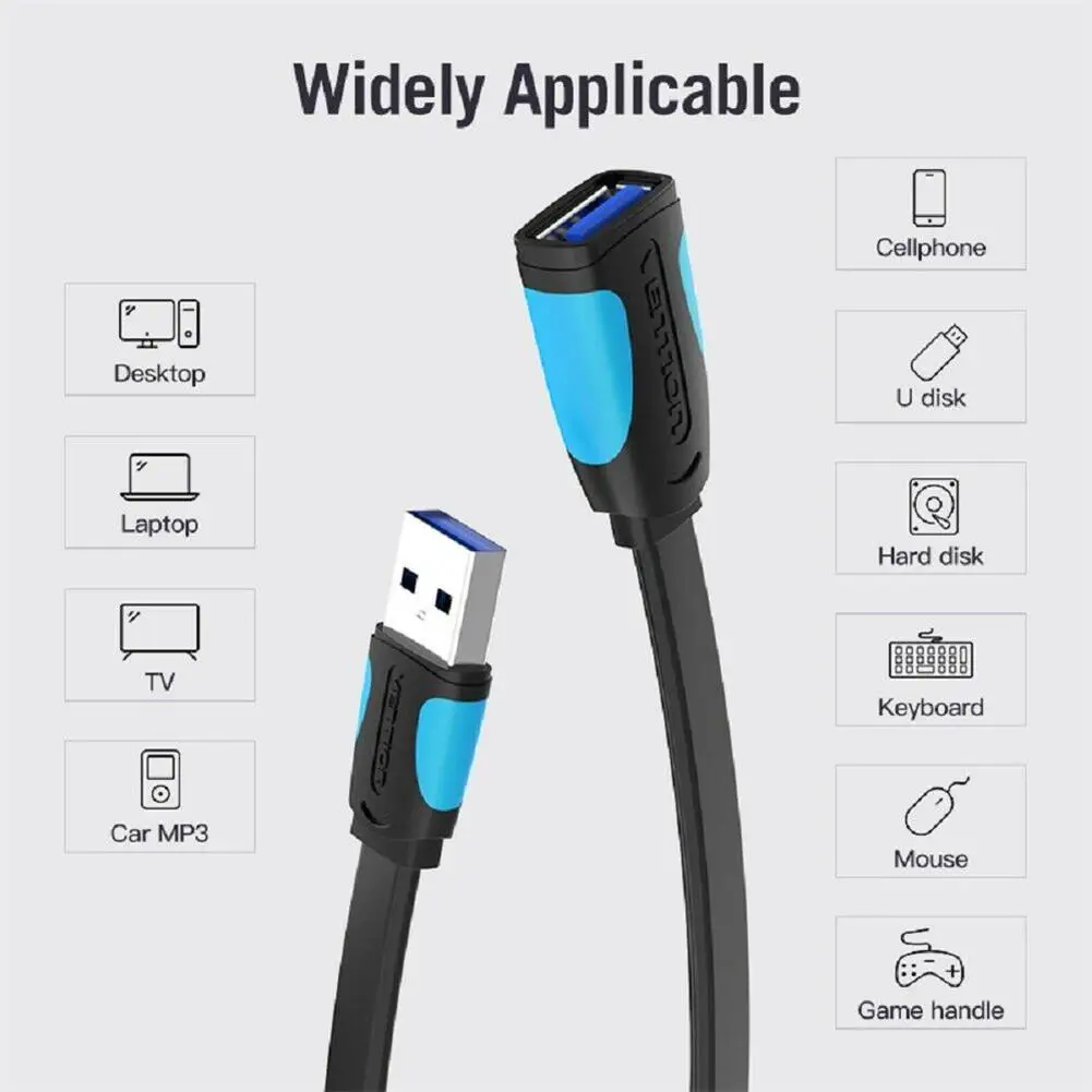 3 0 2 USB Удлинительный кабель штекер-гнездо высокоскоростной передачи данных