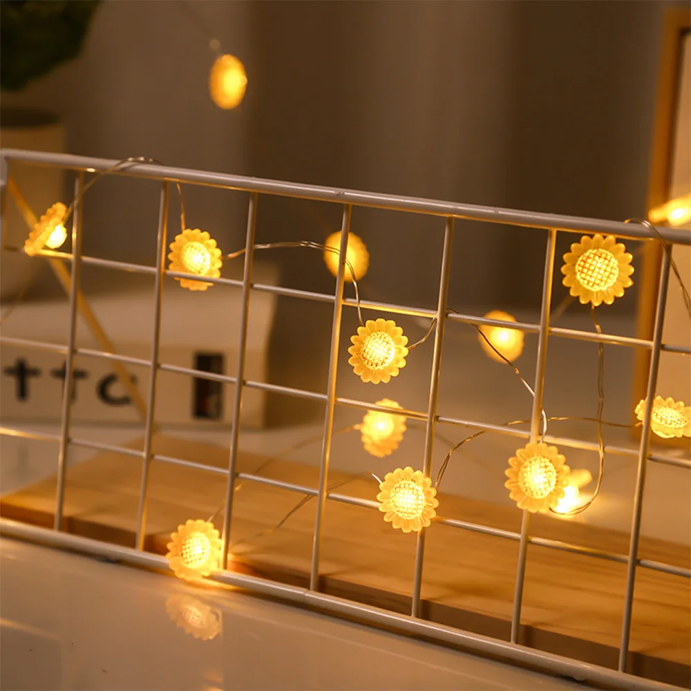 

Battery-powered Sunflower Light Valentines Day Wedding Ramadan Chinese New Year Decorations 2022 Tiger Ornaments Wall Decor Gift