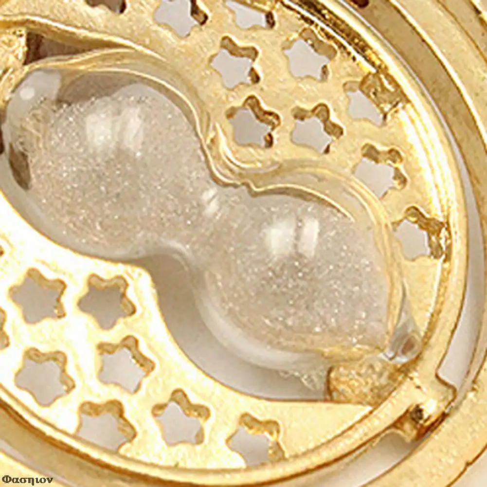 Симпатичные крутые женские Девушки вращающиеся Песочные часы Подвеска из сплава