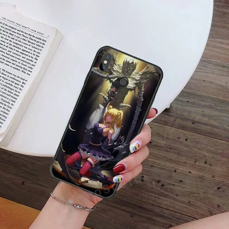

rem and misa death note Anime Phone Case For Xiaomi Redmi note 7 8 9 t k30 max3 9 s 10 pro lite