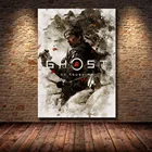 Настенная картина Призрак цушимы, настенные постеры с принтом, живопись на холсте для гостиной