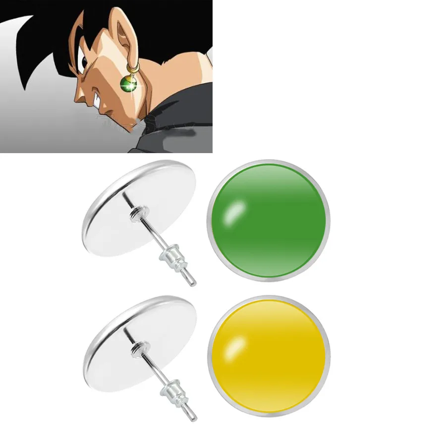 Аниме Драконий жемчуг Z Висячие серьги аниме Гоку гвоздики звезды Косплей