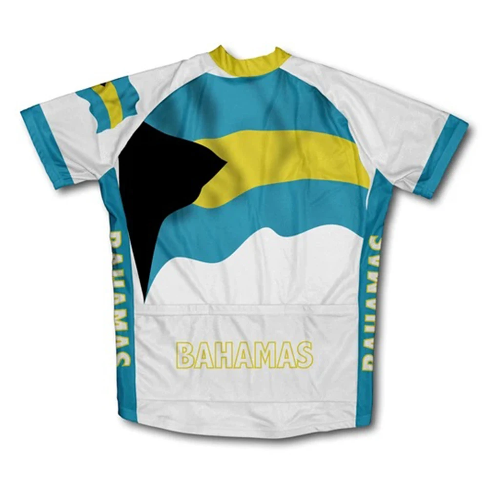 

2020 Bahamas Men's classic cycling team short sleeved bike Road Mountain Race Clothing Maillot ciclismo outdoor bike jersey