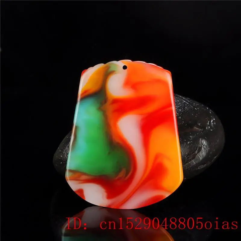 1 шт. натуральный цвет Нефритовый камень кулон дракона Китайский жадеит