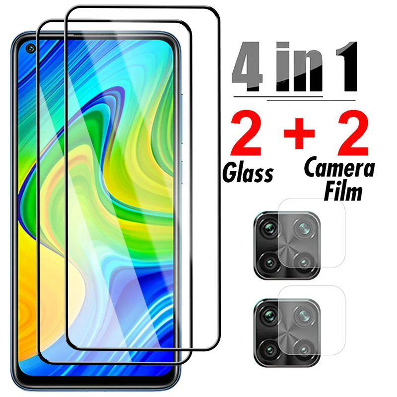 Защитное стекло 4 в 1 для Xiaomi Redmi Note 9/7/8 Pro/9S/9T/8T/9T/9T/9A/9C/8/8A/7/7A|Защитные стёкла и плёнки